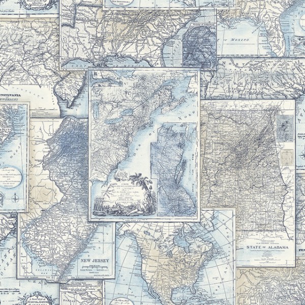 Wallpaper blue Maps-484144