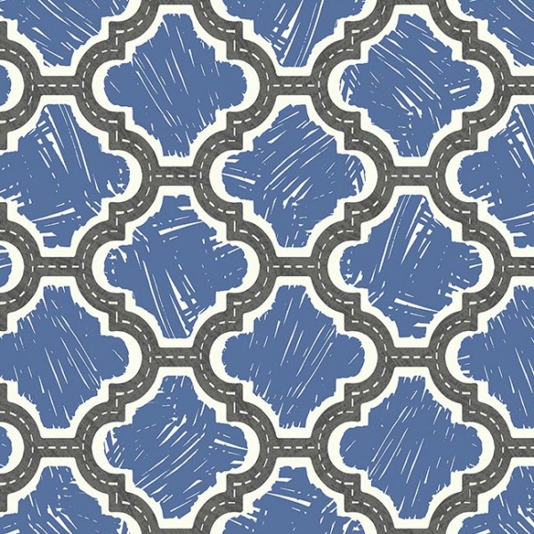 Wallpaper blue Amazing Ornament-9880