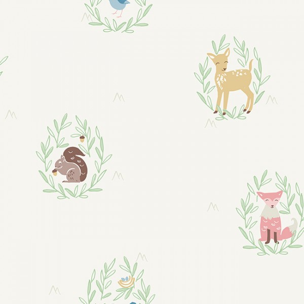 Wallpaper white Forest Animals-698892