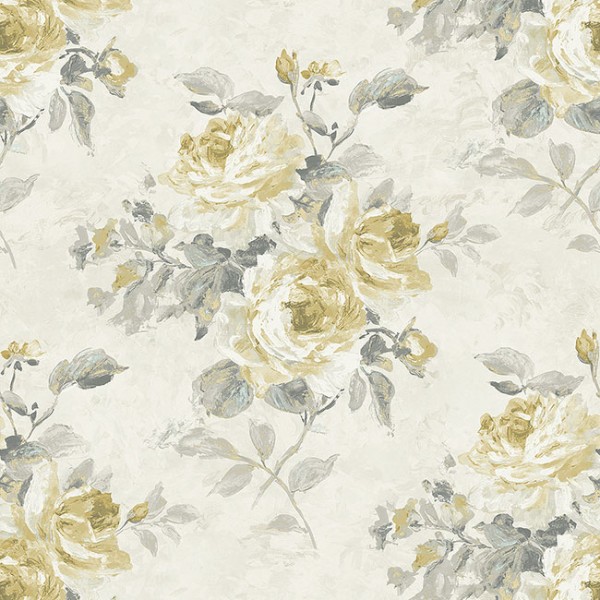 Aquarelle Wallpaper Rose Bouquet-868180