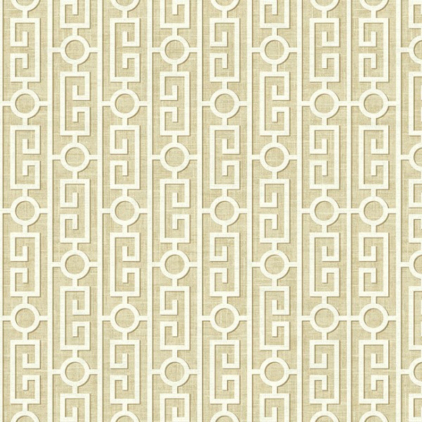 Wallpaper gold Greek Key-307633