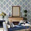 Classic wallpapers Linen Damask-340074