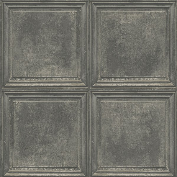 Wallpaper grey Wooden Squares-291336