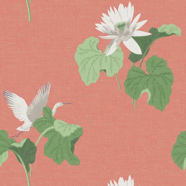 Floral wallpaper Lotus-338253