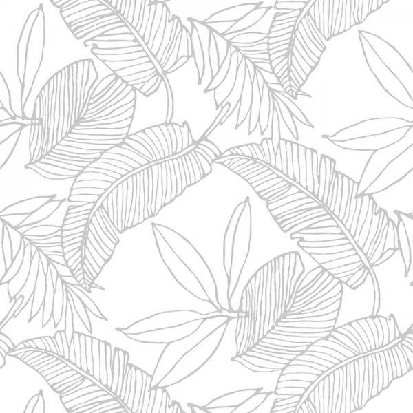 Floral wallpaper Palm Leave-152517