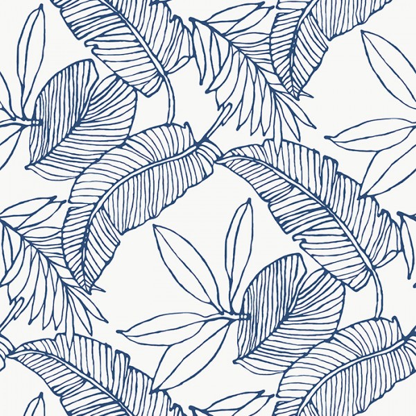 Floral wallpaper Palm Leave-109197