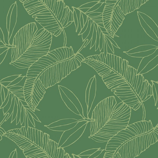 Wallpaper green Palm Leave-259531