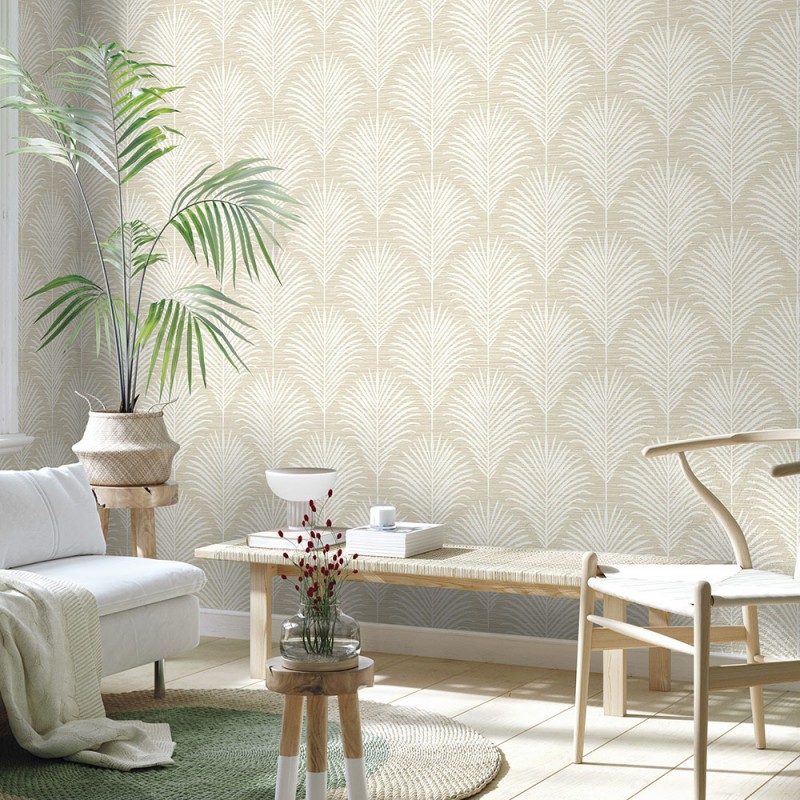 Floral wallpaper Deco Palm-237739