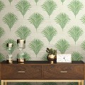 Floral wallpaper Grasscloth Palm-321007