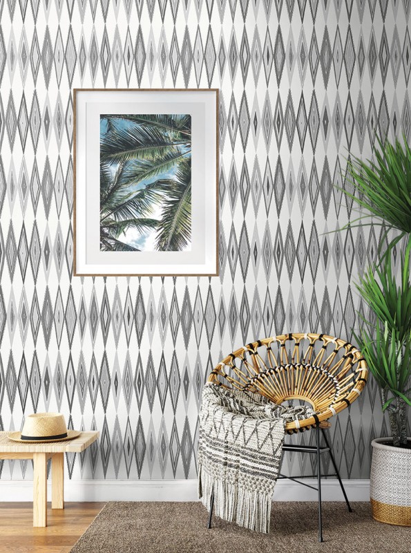 Geometric wallcoverings Bowfin-159643