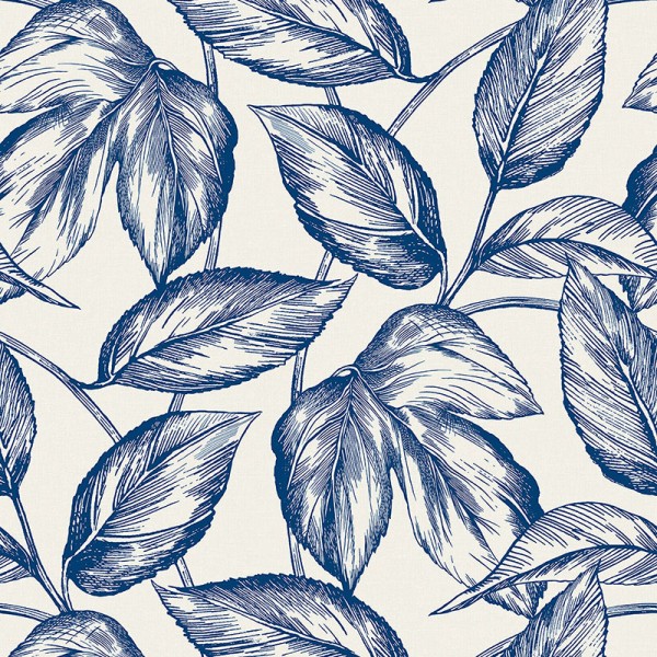 Floral wallpaper Leaves Beckett-115712