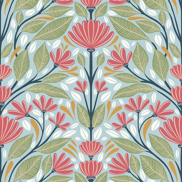 Floral wallpaper Carmela-227109