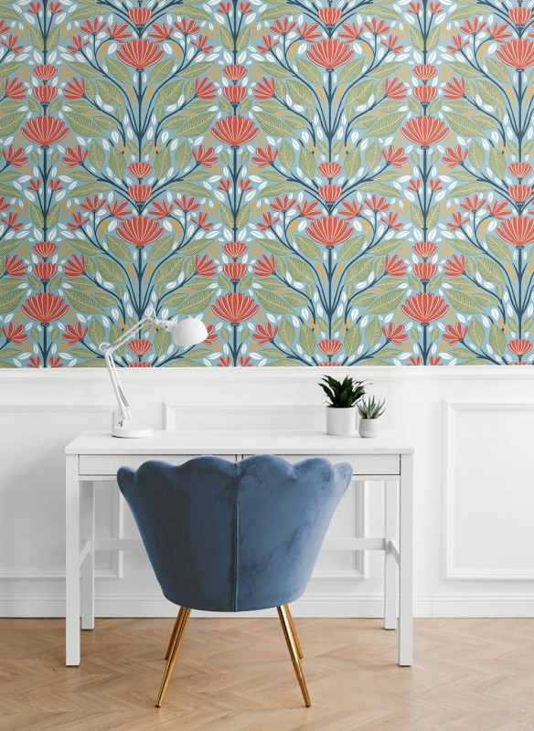 Floral wallpaper Carmela-227109