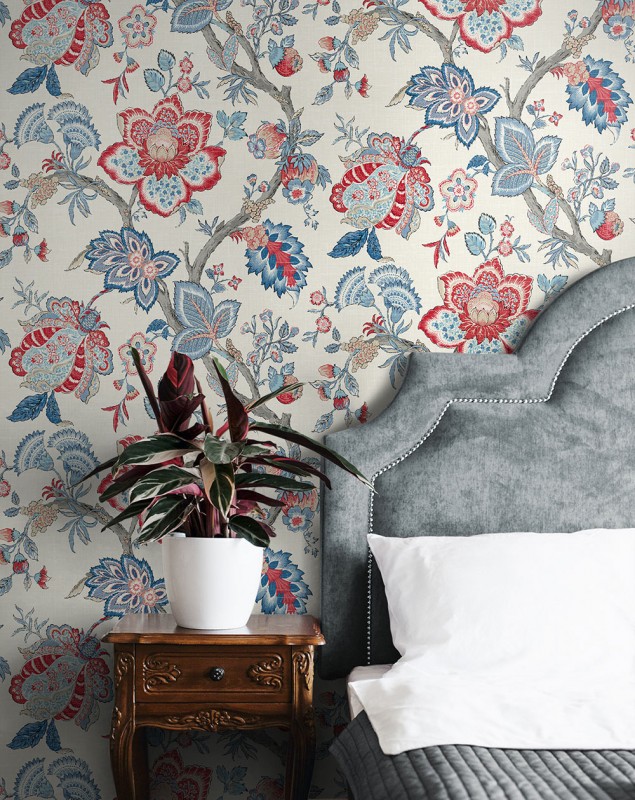 Floral wallpaper Bernadette-158891