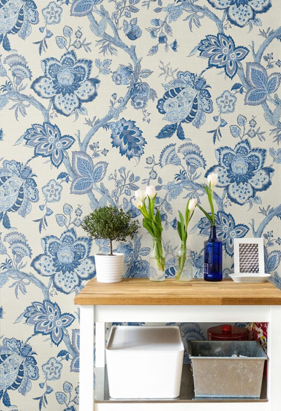 Floral wallpaper Bernadette-163410