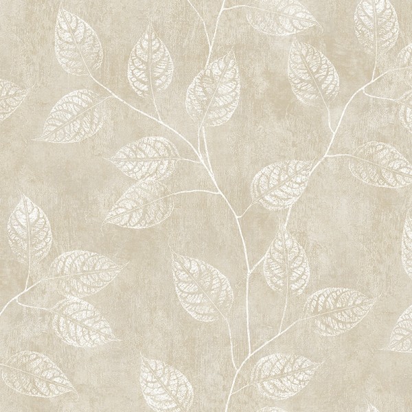 Floral wallpaper Leaf Impression-209728