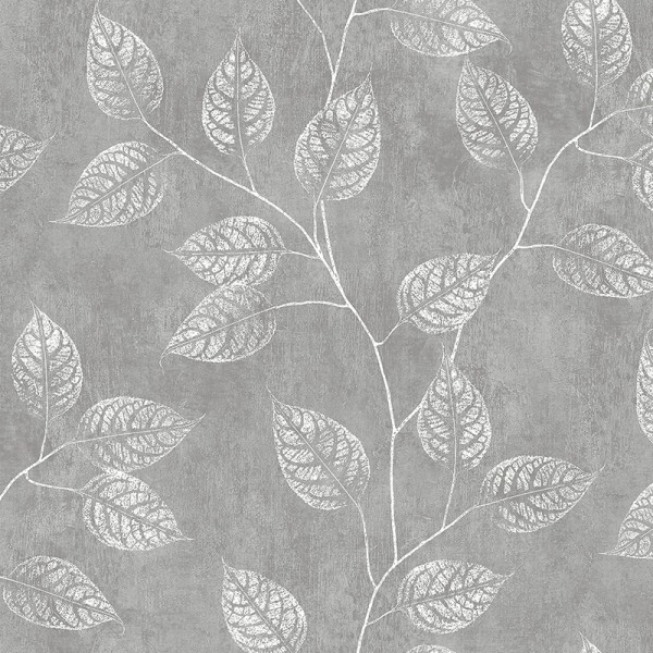 Floral wallpaper Leaf Impression-173909