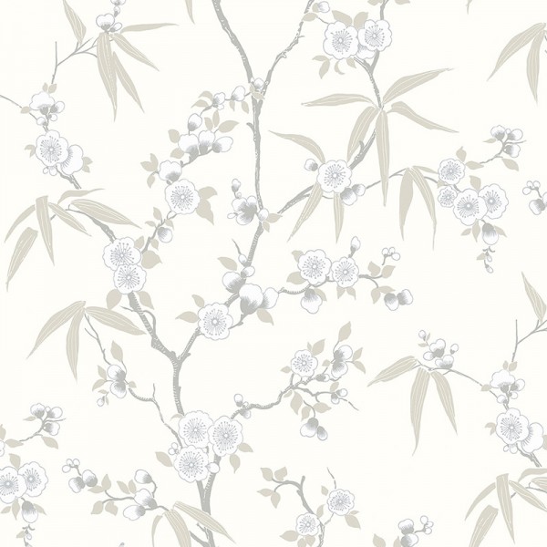 Floral wallpaper Asian Blossom-115422