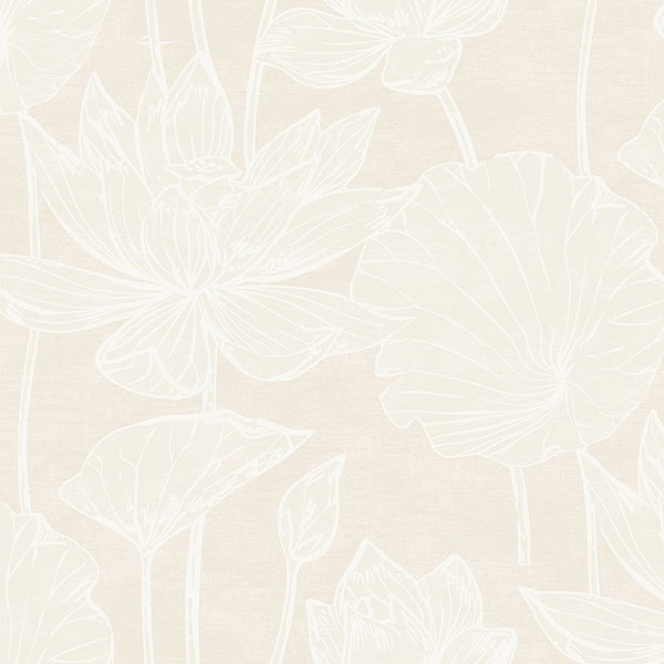 Floral wallpaper Kyoto Lily-108675