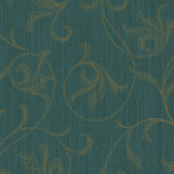 Wallpaper turquoise Alana-290119