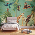 Wallpaper green Playing Monkeys-282349