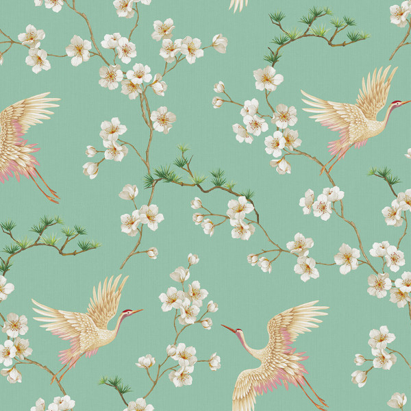 Wallpaper turquoise Swithins Walk-682830