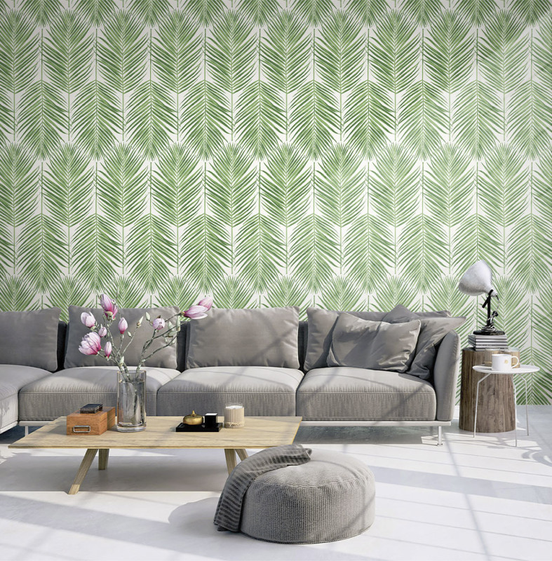 Peel and Stick Wallpaper Longo Palm-333250