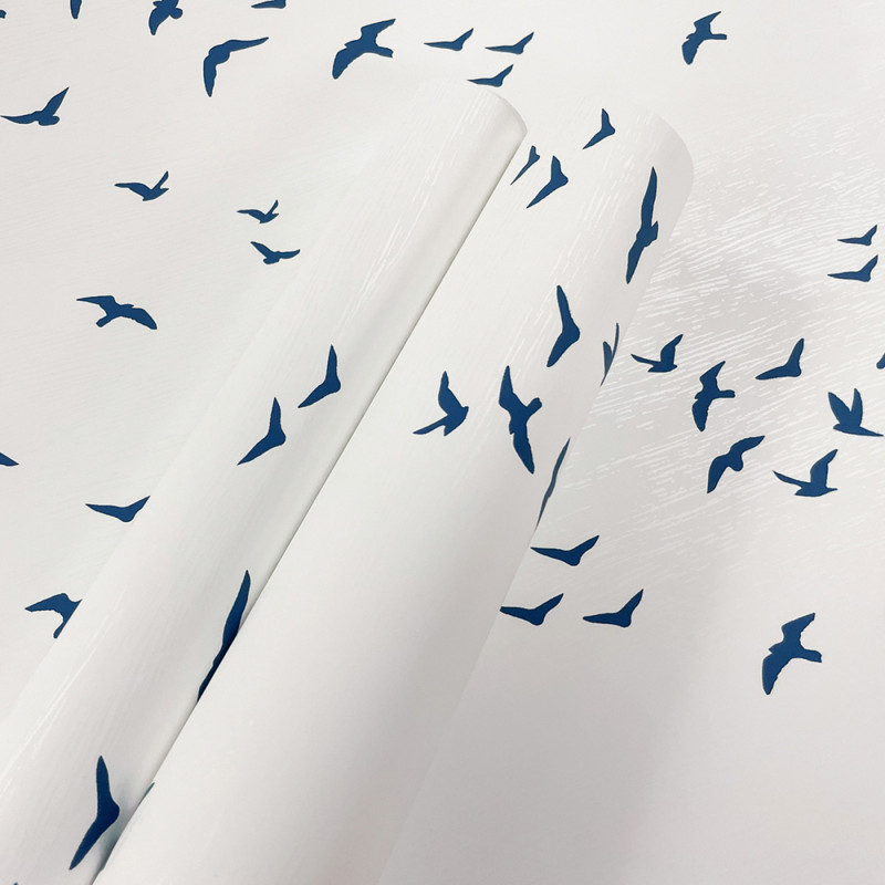 Peel and Stick Wallpaper Birds in Flight-576120