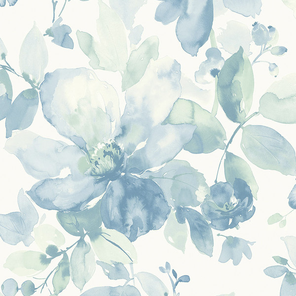 Peel and Stick Wallpaper Watercolor Flower-243888