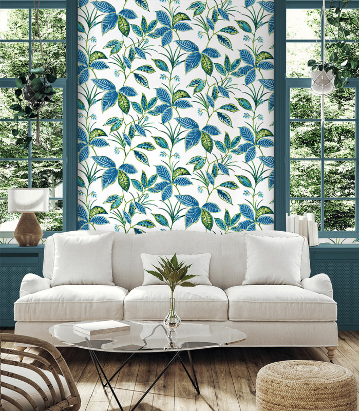 Peel and Stick Wallpaper Boho Leaf Trail-159902