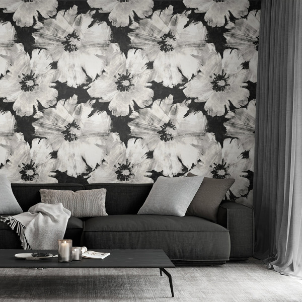 Peel and Stick Wallpaper Graphic Floral-109999