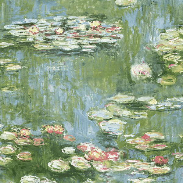 Peel and Stick Wallpaper Lily Pond-196027