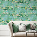 Peel and Stick Wallpaper Lily Pond-891595