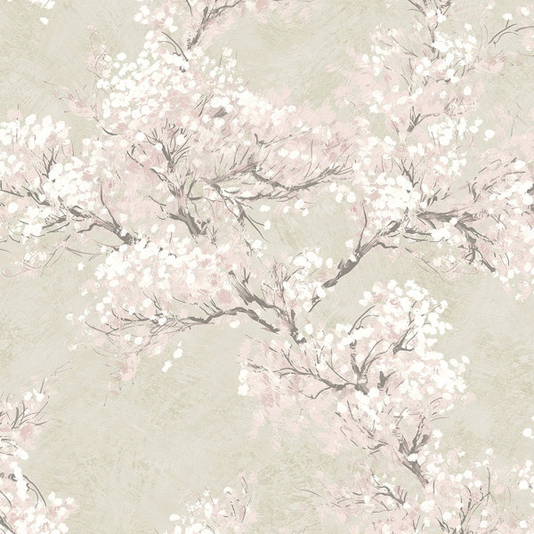 Peel and Stick Wallpaper Cherry Blossom Grove-336238