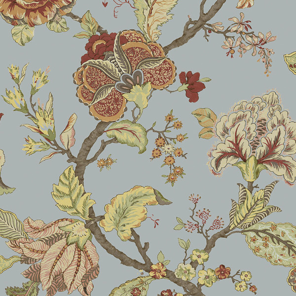 Peel and Stick Wallpaper Kianna Jacobean-109689