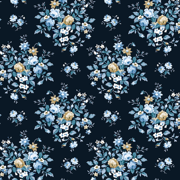 Peel and Stick Wallpaper Floral Bunches-117012