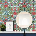 Peel and Stick Wallpaper Shalin Folk Floral-233561