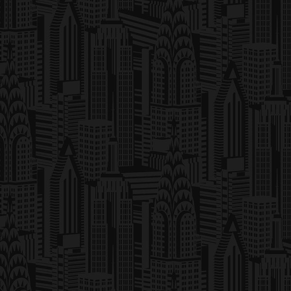 Peel and Stick Wallpaper City Skyline-176884