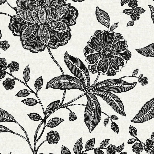 Peel and Stick Wallpaper Julian Jacobean Floral-134907