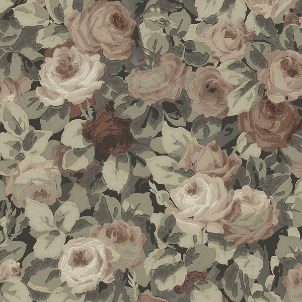 Peel and Stick Wallpaper Rose Garden-231586