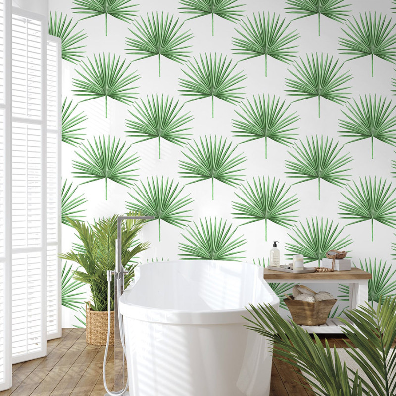 Peel and Stick Wallpaper Pacific Palm-278467