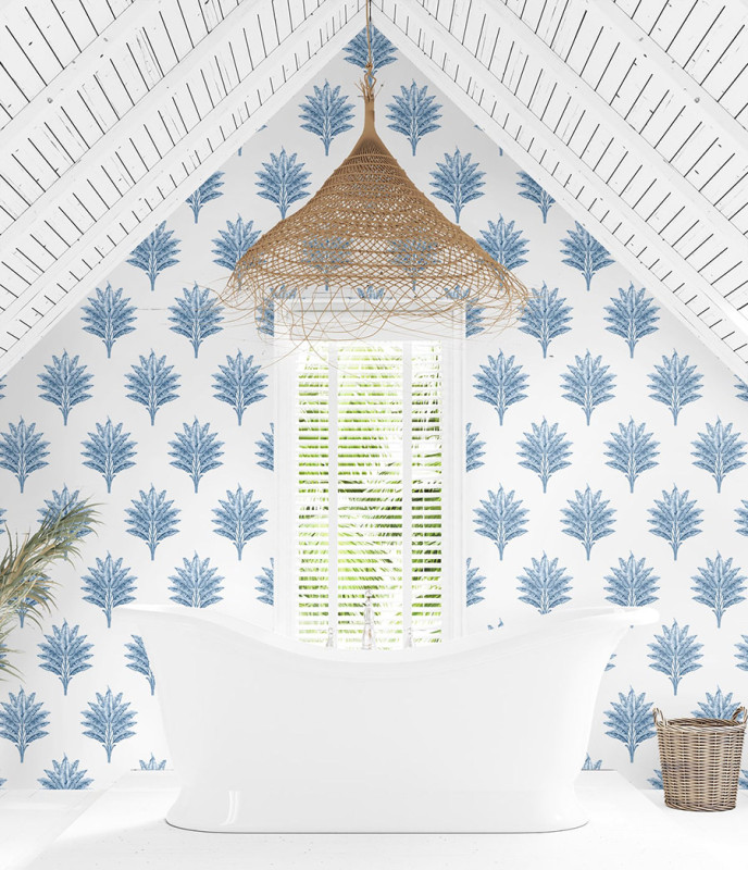 Peel and Stick Wallpaper Sea Breeze Palm-881967