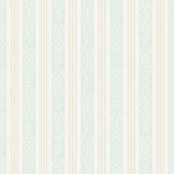 Wallpaper turquoise Traditional Stripes-160153