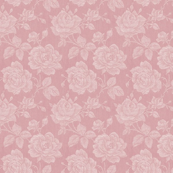 Wallpaper pink Rose Fabric-923161