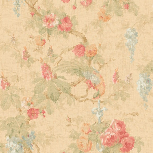 Wallpaper pink Garden Linen-870692