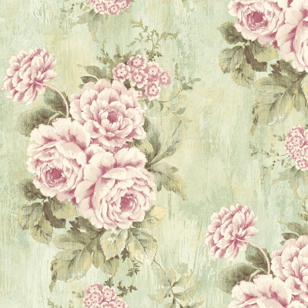 Floral wallpaper Broom-956252