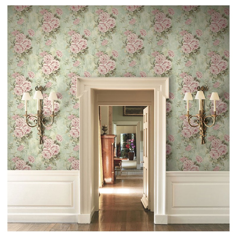 Floral wallpaper Broom-956252