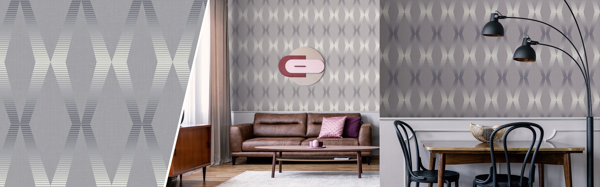 Geometric wallcoverings